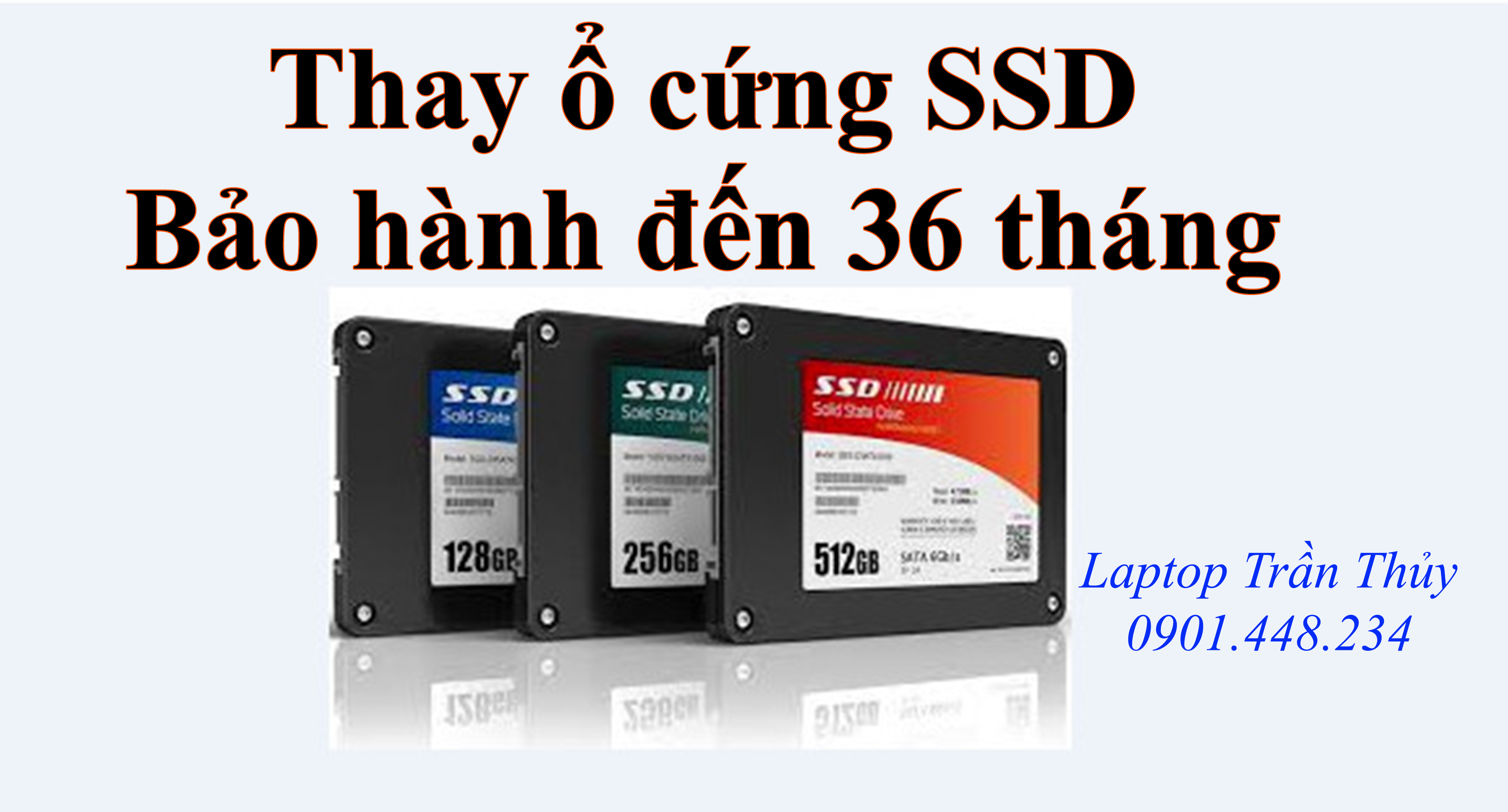 Nâng cấp ổ cứng SSD giá rẻ HCM