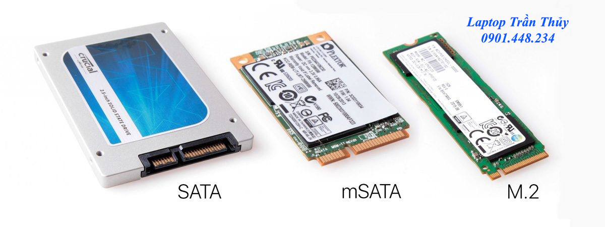 Các loại ổ cứng SSD hiện nay