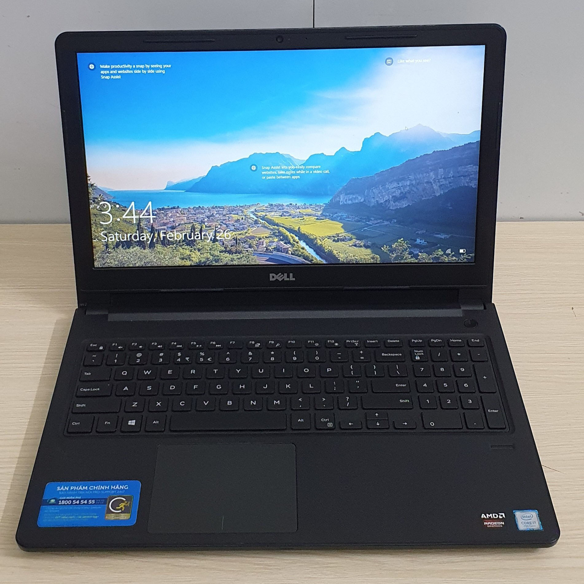 Laptop Dell Vostro 3568 Core I7-7500U, VGA rời